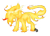 Size: 2100x1500 | Tagged: safe, artist:jazzwolfblaze, oc, oc only, elemental, elemental pony, fire pony, pony, commission, fire, glowing eyes, simple background, solo, transparent background