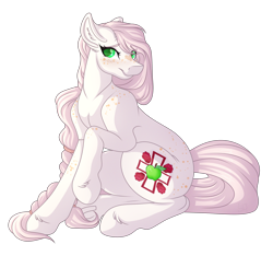 Size: 3384x3162 | Tagged: safe, artist:amazing-artsong, oc, oc only, oc:ambrosia blossom, earth pony, pony, female, high res, mare, simple background, solo, transparent background