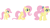 Size: 1280x720 | Tagged: safe, fluttershy, pegasus, pony, g4, the last problem, age progression, comparison, female, filly, filly fluttershy, foal, mare, older, older fluttershy, wings, younger
