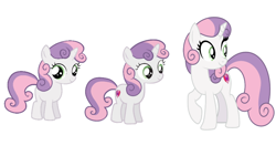 Size: 1280x720 | Tagged: safe, sweetie belle, pony, unicorn, g4, growing up is hard to do, age progression, comparison, cutie mark, female, filly, foal, horn, mare, older, older sweetie belle, the cmc's cutie marks