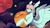 Size: 5120x2880 | Tagged: safe, artist:slimeprnicess, oc, oc only, oc:searchlight, pegasus, pony, giant pony, macro, planet, pony bigger than a planet, space, stars