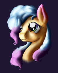 Size: 859x1079 | Tagged: safe, artist:28gooddays, oc, oc only, pony, bust, simple background, solo