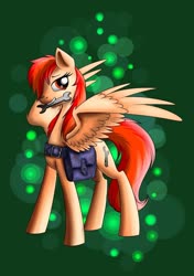 Size: 817x1160 | Tagged: safe, artist:28gooddays, oc, oc only, pony, solo, toolbelt, wrench
