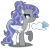 Size: 1920x1833 | Tagged: safe, artist:gihhbloonde, oc, oc only, pegasus, pony, colored wings, deviantart watermark, female, mare, obtrusive watermark, offspring, parent:rarity, parent:thunderlane, parents:rarilane, simple background, solo, transparent background, watermark, wings