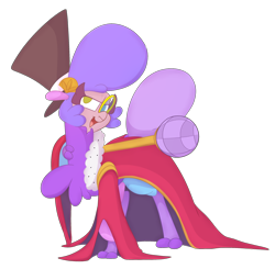 Size: 2624x2572 | Tagged: safe, artist:chaosllama, oc, oc only, oc:empress camelidia discordus equestrius, llama, pony, 2020 community collab, derpibooru community collaboration, clothes, cloven hooves, female, high res, jewelry, regalia, robe, scepter, simple background, solo, transparent background