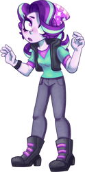 Size: 706x1429 | Tagged: safe, artist:trinoids, starlight glimmer, equestria girls, g4, beanie, clothes, female, hat, simple background, solo, transparent background