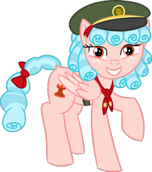 Size: 2880x3252 | Tagged: safe, artist:poniidesu, cozy glow, pegasus, pony, g4, blue hair, bow, clothes, cozybetes, curly mane, cute, dock, eyelashes, female, filly, filly guides, freckles, high res, pure unfiltered evil, simple background, solo, transparent background, wings