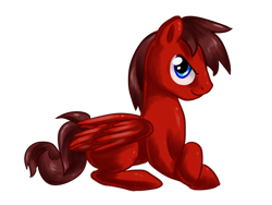 Size: 700x525 | Tagged: safe, artist:avui, oc, oc only, oc:phoenix wing, pony, simple background, solo, transparent background