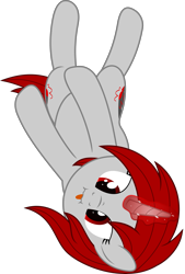 Size: 4000x5921 | Tagged: safe, artist:waveywaves, oc, oc only, pony, scrunchy face, silly, simple background, solo, tongue out, transparent background