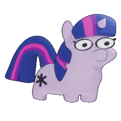 Size: 512x512 | Tagged: safe, artist:jargon scott, artist:xppp1n, twilight sparkle, pony, unicorn, g4, 3d, animated, blender, cursed, cursed image, female, gif, has magic gone too far?, has science gone far enough?, has science gone too far?, mare, nightmare fuel, not salmon, simple background, solo, transparent background, turnaround, turntable, twiggie, unicorn twilight, wat, what has been seen, what has magic done, what has science done
