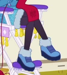 Size: 567x635 | Tagged: safe, screencap, rarity, blizzard or bust, equestria girls, equestria girls specials, g4, my little pony equestria girls: better together, my little pony equestria girls: holidays unwrapped, boots, cropped, legs, pictures of legs, shoes, solo