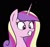 Size: 522x487 | Tagged: safe, artist:handgunboi, princess cadance, alicorn, pony, g4, female, simple background, solo, worried