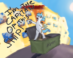 Size: 6324x5075 | Tagged: safe, artist:s410, oc, oc:generic hoers, dumpster, spam