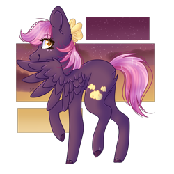 Size: 1500x1500 | Tagged: safe, artist:candy-cloudz, oc, oc only, oc:dusky sky, pegasus, pony, female, mare, simple background, solo, transparent background