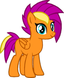 Size: 625x757 | Tagged: safe, smolder, pegasus, pony, g4, female, looking at you, mare, ponified, simple background, solo, transparent background, vector