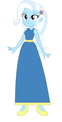 Size: 1024x2011 | Tagged: safe, artist:cartoonmasterv3, trixie, equestria girls, g4, clothes, dress, female, long dress, simple background, solo, transparent background