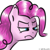 Size: 705x705 | Tagged: safe, artist:jellysketch, pinkie pie, earth pony, pony, g4, angry, female, simple background, solo