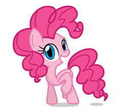 Size: 2732x2368 | Tagged: safe, artist:lovehtf421, pinkie pie, earth pony, pony, g4, cute, diapinkes, female, high res, looking at you, mare, open mouth, simple background, solo, white background