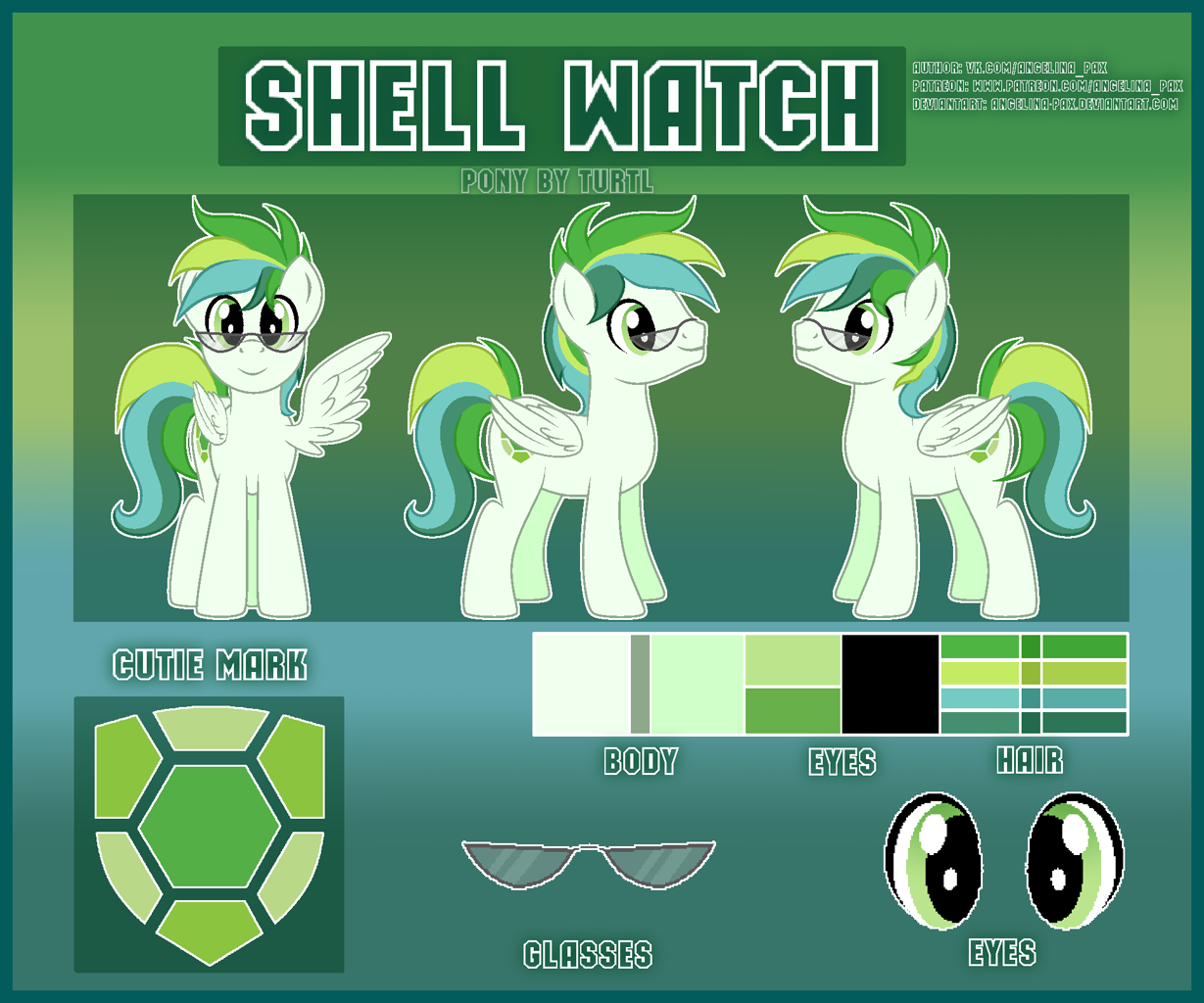 Shell Cutie Mark #2261949 - safe, oc, oc only, oc:shell watch, pegasus, pony, cutie mark ...