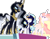 Size: 956x746 | Tagged: safe, artist:kurosawakuro, oc, oc only, oc:maurin, oc:roxana, oc:roxy lovli pop, alicorn, pony, base used, concave belly, female, mare, simple background, slender, thin, transparent background