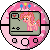 Size: 50x50 | Tagged: safe, artist:theironheart, pinkie pie, earth pony, pony, g4, animated, base used, bouncing, crossover, female, gif, heart, mare, pictogram, pixel art, pokewalker, pokémon, simple background, solo, transparent background