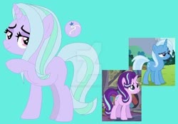 Size: 400x278 | Tagged: safe, artist:marblesongs, starlight glimmer, trixie, g4, female, fusion, lesbian, ship:startrix, shipping