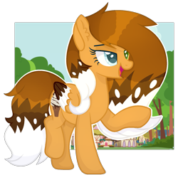 Size: 1437x1413 | Tagged: safe, artist:rerorir, oc, oc only, oc:sugary icecream, pegasus, pony, colored wings, female, heterochromia, mare, multicolored wings, solo, wings