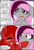 Size: 648x942 | Tagged: safe, artist:freefraq, oc, oc only, oc:cherry slime, oc:lilac san, bat pony, goo, goo pony, original species, comic:story cherry shenigans, comic, crying, tongue out