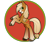 Size: 1280x1067 | Tagged: safe, artist:spaded aces, applejack, earth pony, pony, g4, applejack (g5 concept leak), female, g5 concept leak style, g5 concept leaks, redesign, simple background, solo