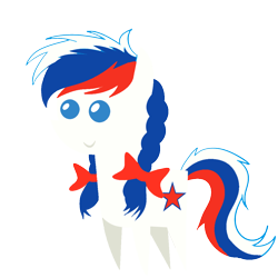 Size: 1080x1080 | Tagged: safe, artist:archooves, oc, oc only, oc:marussia, earth pony, pony, female, mare, nation ponies, pointy ponies, ponified, russia, simple background, solo, transparent background, vector