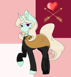 Size: 2945x3204 | Tagged: safe, artist:scribs, oc, oc only, oc:marzipan, pony, unicorn, commission, cutie mark, fallout equestria:the price we pay, female, high res, mare