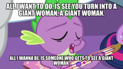 Size: 600x337 | Tagged: safe, edit, edited screencap, screencap, rarity, spike, twilight sparkle, alicorn, dragon, pony, unicorn, g4, my little pony best gift ever, caption, eyes closed, female, guitar, image macro, male, mare, meme, musical instrument, playing guitar, playing instrument, solo focus, steven quartz universe, steven universe, text, twilight sparkle (alicorn)