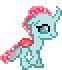 Size: 62x70 | Tagged: safe, artist:botchan-mlp, ocellus, changedling, changeling, nymph, g4, animated, cute, diaocelles, female, gif, pixel art, simple background, solo, transparent background, trotting