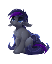 Size: 2648x3288 | Tagged: safe, artist:arctic-fox, oc, oc only, bat pony, pony, bat pony oc, chest fluff, cute, floppy ears, high res, simple background, solo, transparent background