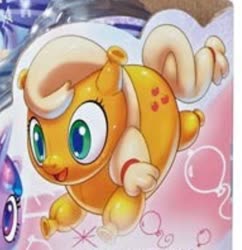 Size: 676x698 | Tagged: safe, applejack, balloon pony, inflatable pony, pony, g4.5, my little pony: pony life, official, female, inflatable, irl, needs more jpeg, photo, solo focus, toy, toy packaging, wat