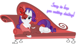 Size: 2287x1327 | Tagged: safe, artist:anime-equestria, rarity, pony, unicorn, g4, rarity investigates, blushing, clothes, couch, darling, detective rarity, dress, eyeshadow, female, horn, makeup, mare, on side, pillow, seductive, shirt, simple background, solo, transparent background, vector