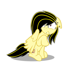 Size: 2614x2295 | Tagged: safe, artist:davidsfire, artist:lynxpony, oc, oc only, oc:lynx, pegasus, pony, female, floppy ears, high res, mare, simple background, solo, transparent background