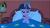 Size: 1668x941 | Tagged: safe, screencap, twilight sparkle, pony, unicorn, g4, look before you sleep, bed, cropped, female, golden oaks library, mare, solo, twilight sparkle is not amused, twilight's bedroom, unamused, unicorn twilight