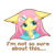 Size: 1000x1000 | Tagged: safe, artist:howxu, fluttershy, anthro, g4, cute, emoji, female, reaction image, shyabetes, simple background, solo, transparent background, unsure