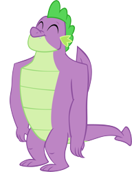 Size: 4637x6048 | Tagged: safe, artist:memnoch, spike, dragon, g4, the last problem, gigachad spike, male, older, older spike, simple background, solo, transparent background, vector, winged spike, wings