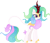 Size: 1400x1202 | Tagged: safe, artist:cloudy glow, princess celestia, kirin, g4, cute, cutelestia, female, kirin celestia, kirin-ified, simple background, solo, species swap, transparent background