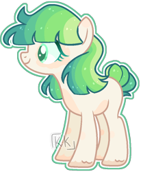 Size: 726x882 | Tagged: safe, artist:kurosawakuro, oc, oc only, earth pony, pony, base used, colored pupils, female, mare, offspring, outline, parent:coco pommel, parent:trenderhoof, parents:trenderpommel, simple background, solo, transparent background
