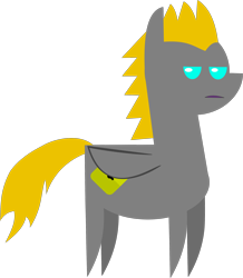 Size: 2048x2350 | Tagged: safe, artist:platinumdrop, oc, oc only, oc:platinumdrop, pegasus, pony, high res, male, pointy ponies, solo, stallion, vector