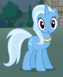 Size: 390x480 | Tagged: safe, trixie, pony, g4, magic duel, :o, jewelry, necklace, open mouth