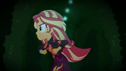 Size: 1920x1080 | Tagged: safe, screencap, sunset shimmer, equestria girls, equestria girls specials, g4, my little pony equestria girls: better together, my little pony equestria girls: sunset's backstage pass, female, running, solo