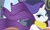 Size: 1120x681 | Tagged: safe, screencap, rarity, pony, unicorn, g4, interseason shorts, rarity's biggest fan, bathrobe, clothes, female, lidded eyes, mare, robe, solo, windswept mane