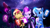 Size: 3840x2160 | Tagged: safe, artist:loveslove, starlight glimmer, sunset shimmer, tempest shadow, trixie, g4, 3d, cellphone, clothes, drink, eyes closed, group, high res, levitation, magic, phone, quartet, raised hoof, source filmmaker, stars, telekinesis, tongue out, walking