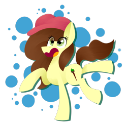 Size: 2500x2450 | Tagged: safe, artist:angiepeggy2114, artist:angiepeggy35, oc, oc only, earth pony, pony, female, high res, mare, open mouth, simple background, solo, transparent background