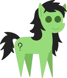 Size: 2475x2891 | Tagged: safe, alternate version, artist:poniidesu, oc, oc only, oc:filly anon, pony, base used, cute, female, filly, high res, pointy ponies, question mark, simple background, solo, transparent background