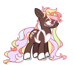 Size: 1024x943 | Tagged: safe, artist:chococolte, oc, oc only, earth pony, pony, apron, clothes, female, freckles, mare, simple background, solo, transparent background
